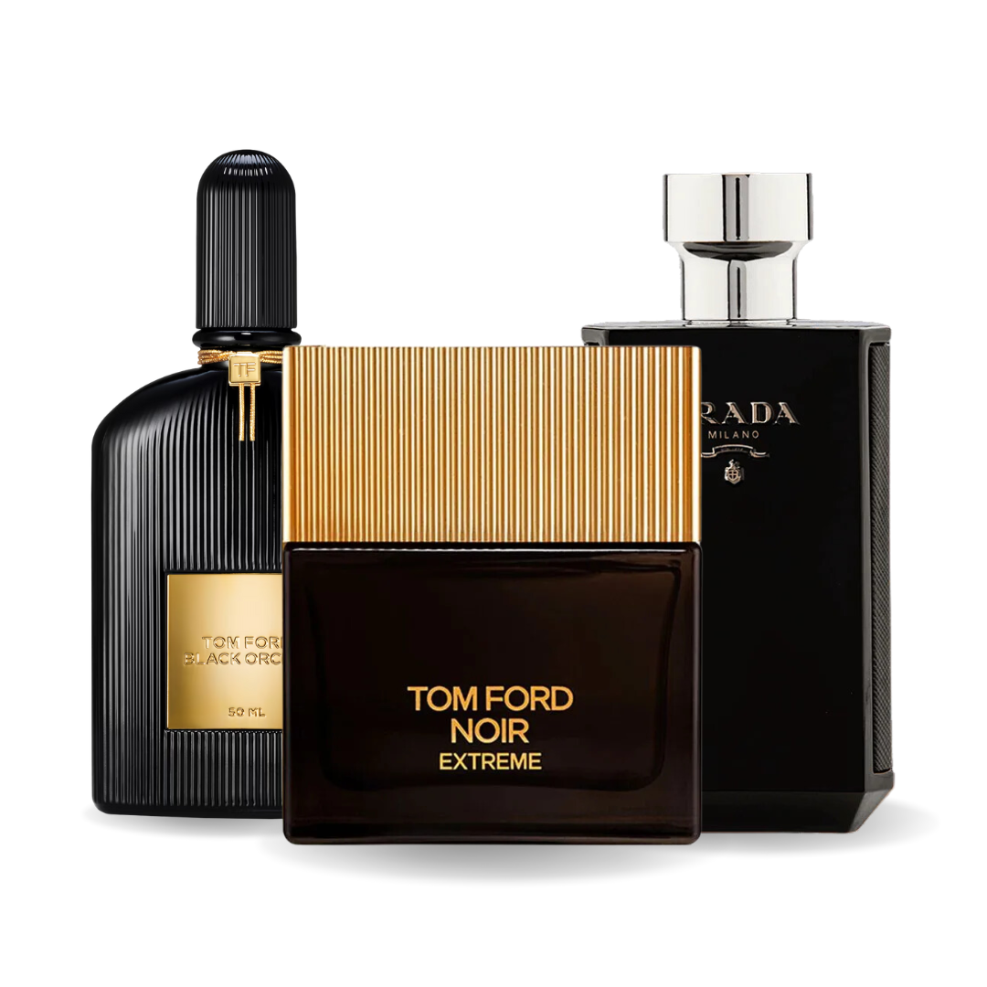 Zestaw 3 Perfum | Black Orchid · Noir Extreme · Prada Intense