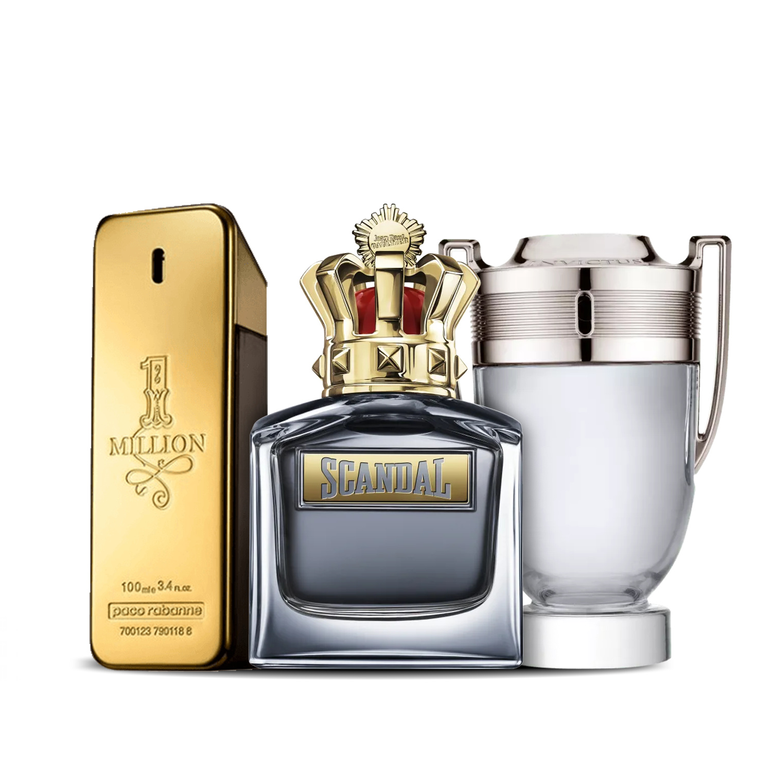 Zestaw 3 Perfum | Invictus · Scandal · 1 Million