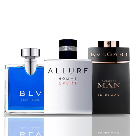 Zestaw 3 Perfum | BLV · Allure Homme Sport · Man in Black